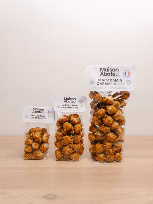 Pralines Macadamia – Caramélisées à la main